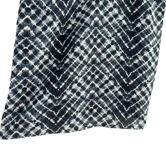 NWT Banana Republic Scoop Neck‎ Cami Indigo Blue Print, Size SP - Picture 5 of 8